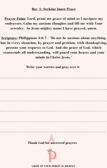 Prayer of Peace