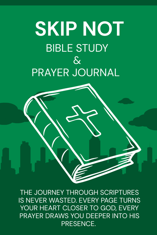 BIBLE STUDY & PRAYER JOURNAL